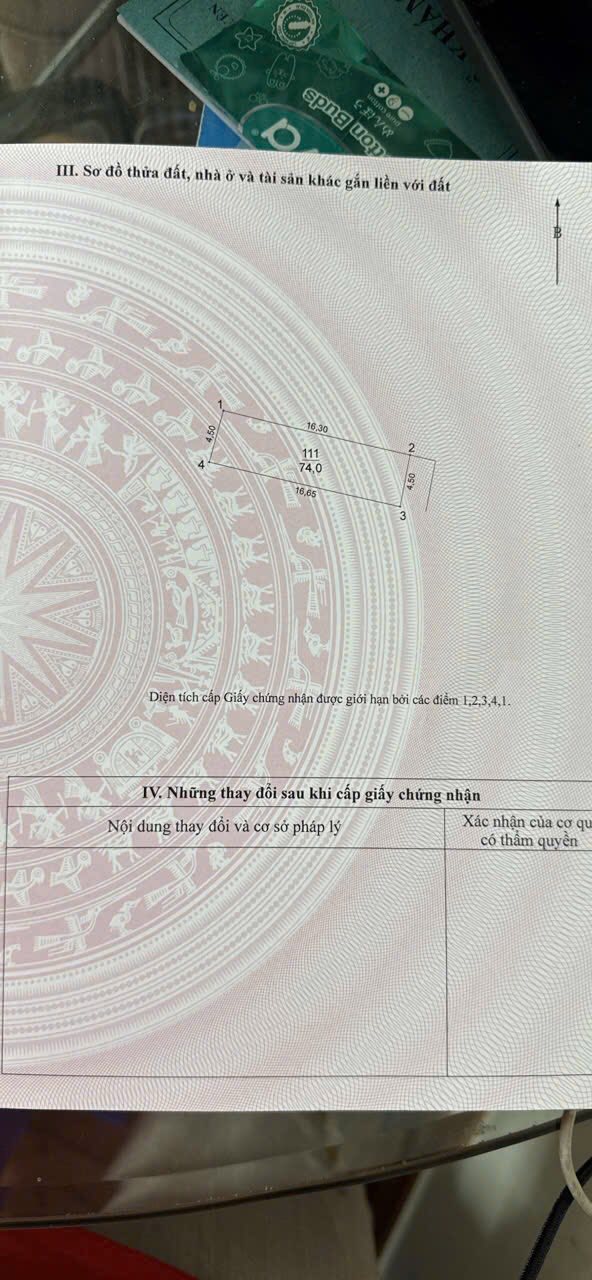 Đất 74m² tại Đản Mỗ, Uy Nỗ, Đông Anh - Giá chỉ 4 tỷ VND, cơ hội đầu tư tuyệt vời!