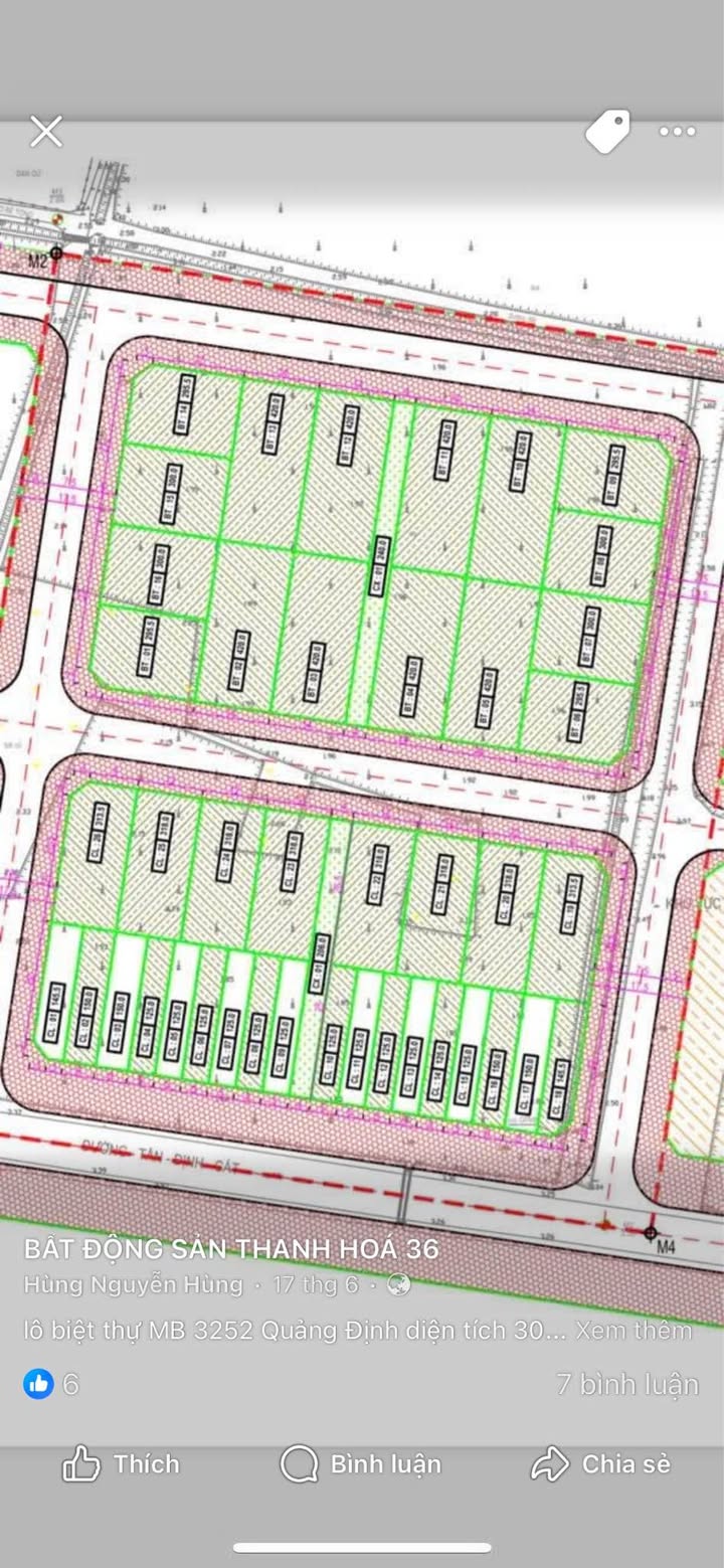 Đất nền Tân Định Cát, Quảng Xương 125m² giá 1 tỷ - Hướng Nam đẹp không lỗi!