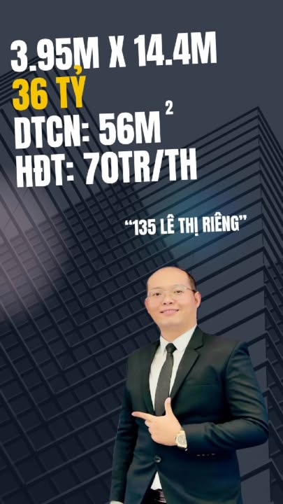 Nhà mặt tiền Lê Thị Riêng, Quận 1, 56m² giá 36 tỷ - Đầu tư sinh lời tuyệt vời!