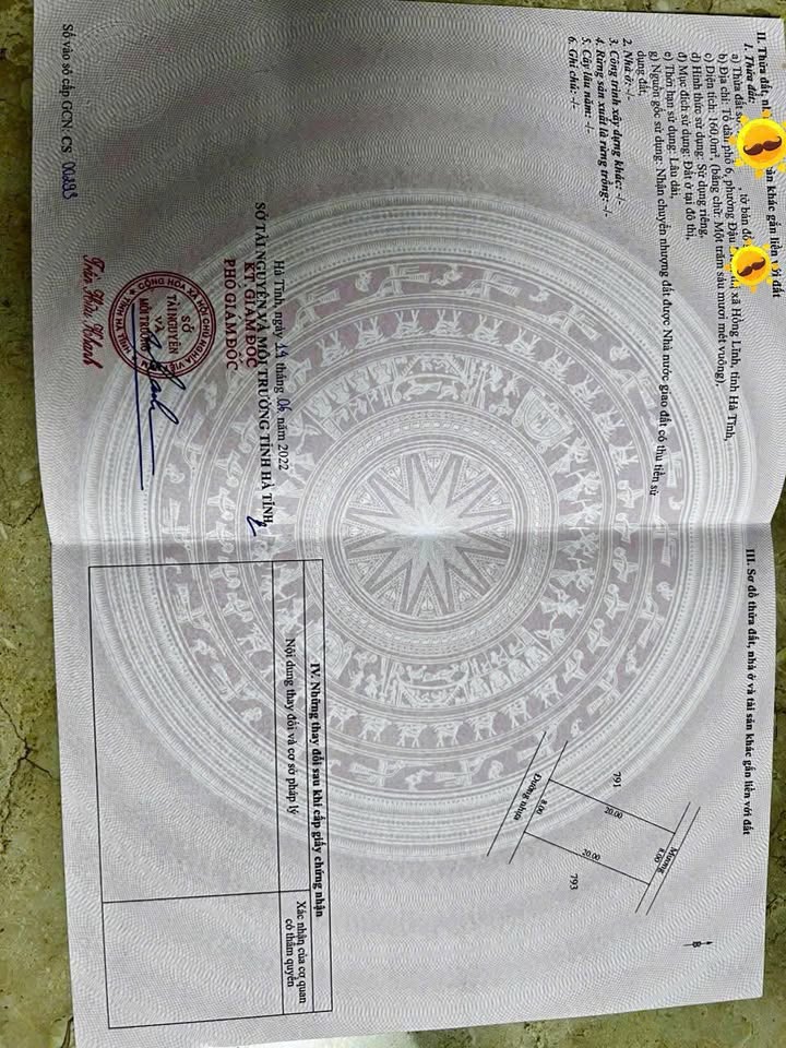 Đất thổ cư Hồng Lĩnh 160m² giá 2.5 tỷ - Hướng Tây, đường rộng đẹp!