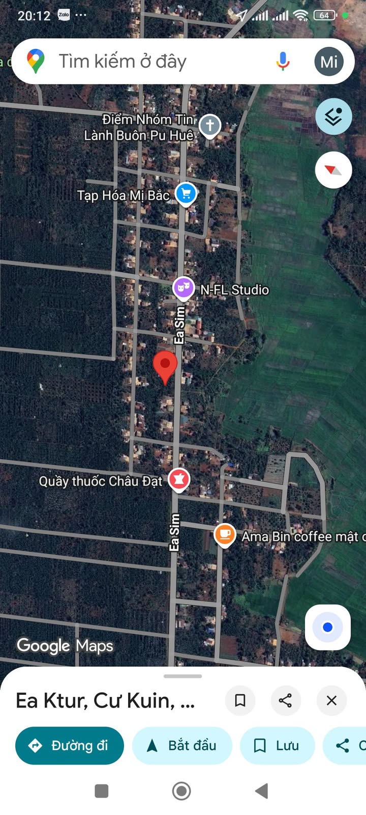 Đất nền đường Trục Chính, phường Ea Ktur, 480m² giá 1.92 tỷ - Cơ hội đầu tư sinh lời!