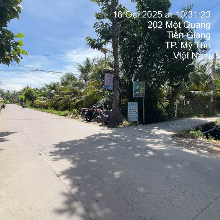 Đất thổ cư hẻm ô tô 75m² giá chỉ 300 triệu - Cơ hội đầu tư tại Mỹ Tho!