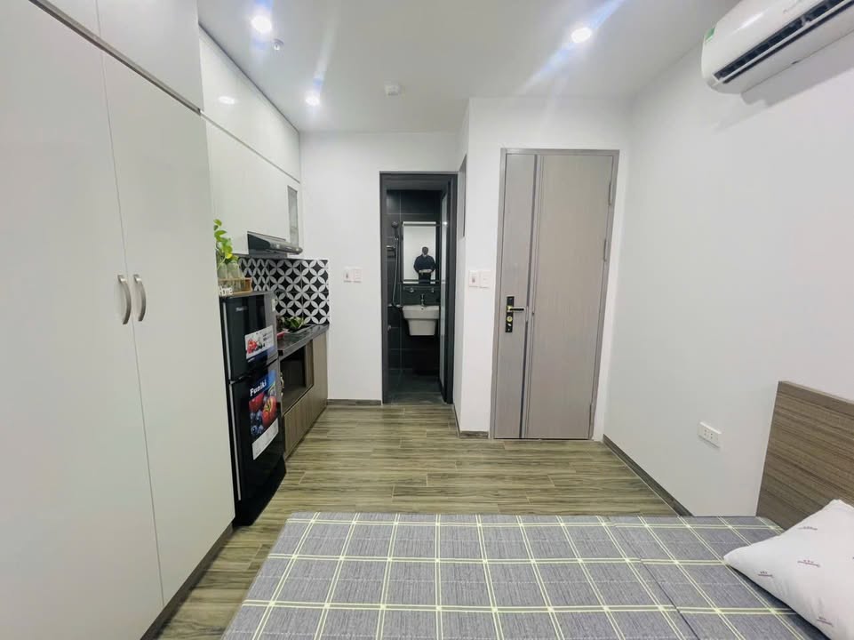 Căn hộ Studio đường Ngọa Long, quận Bắc Từ Liêm - Giá 3.5 triệu/tháng, Full nội thất!