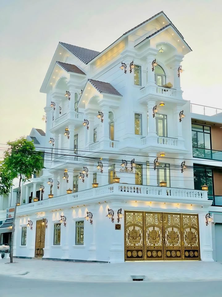 Biệt thự cổ điển góc 2 mặt tiền tại khu dân cư Hồng Phát - 158.94m² giá 23.8 tỷ - Đẳng cấp và sang trọng!