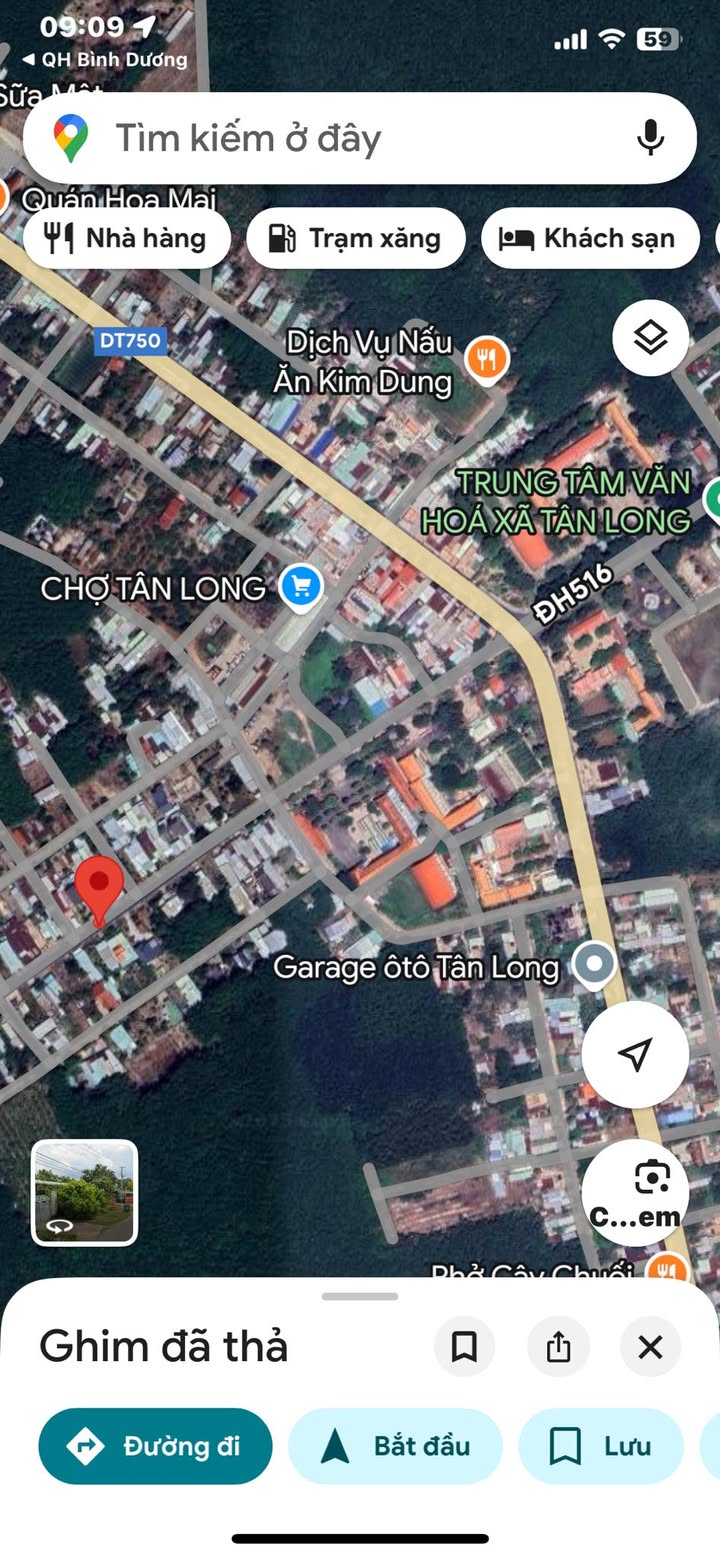 Đất mặt tiền đường DT741 Dầu Tiếng 180m² giá 1.3 tỷ - Cơ hội đầu tư vàng!