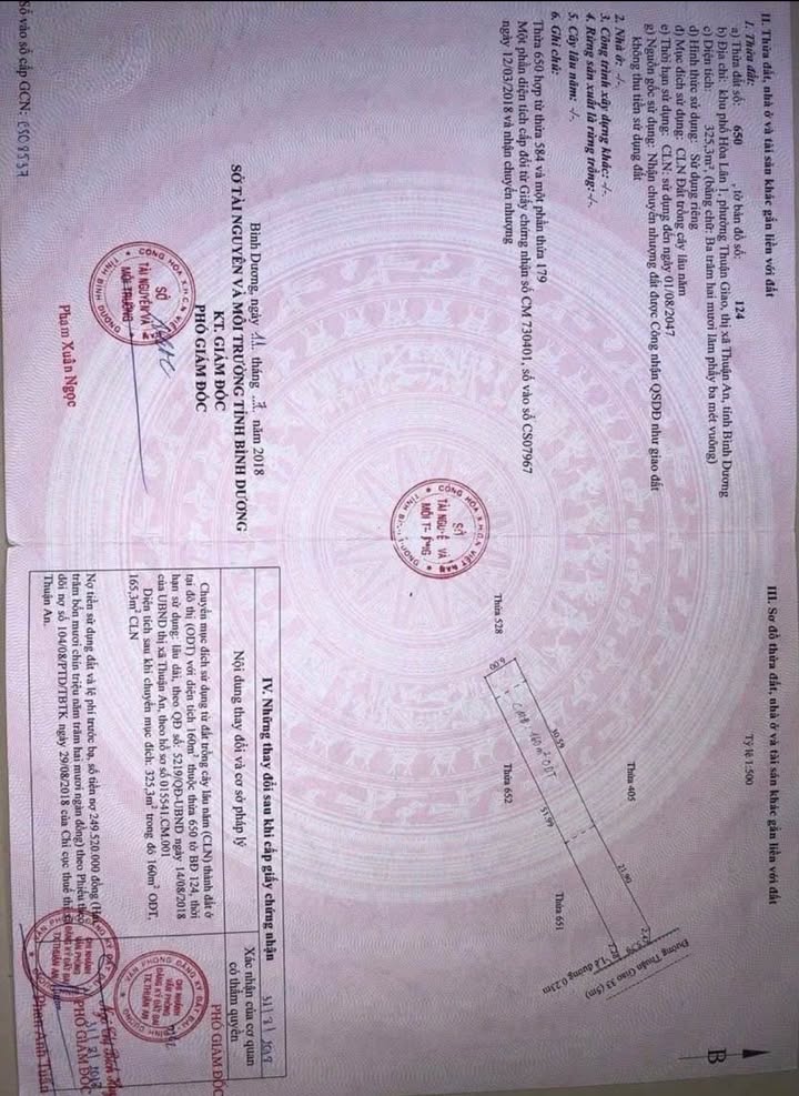 Nhà bán Thuận Giao, Bình Dương 300m² giá 6 tỷ - Sẵn sàng vào ở ngay!