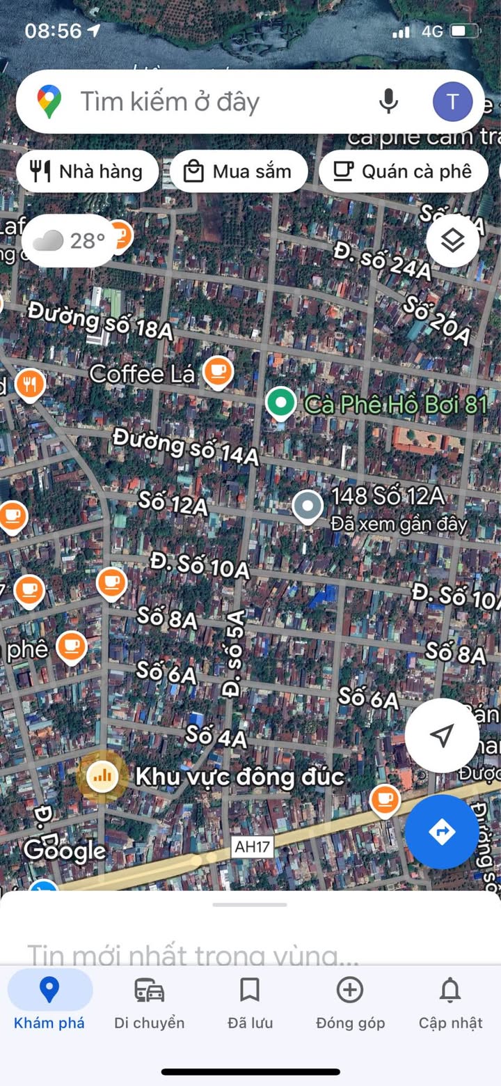 Đất thổ cư 100% đường 14A, Hòa Thuận, 430m² chỉ 350 triệu - Cơ hội đầu tư tuyệt vời!