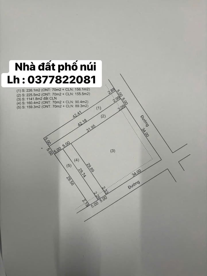 Đất thổ cư 210m² tại xã Glar, Đak Đoa - Đầu tư lâu dài, giá chỉ 250 triệu!