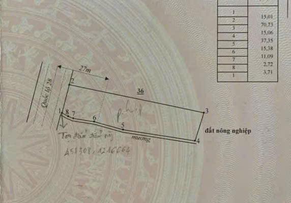 Đất nền QL28 Hàm Thuận Bắc 1.100m² giá 4 tỷ - Cơ hội đầu tư tuyệt vời!