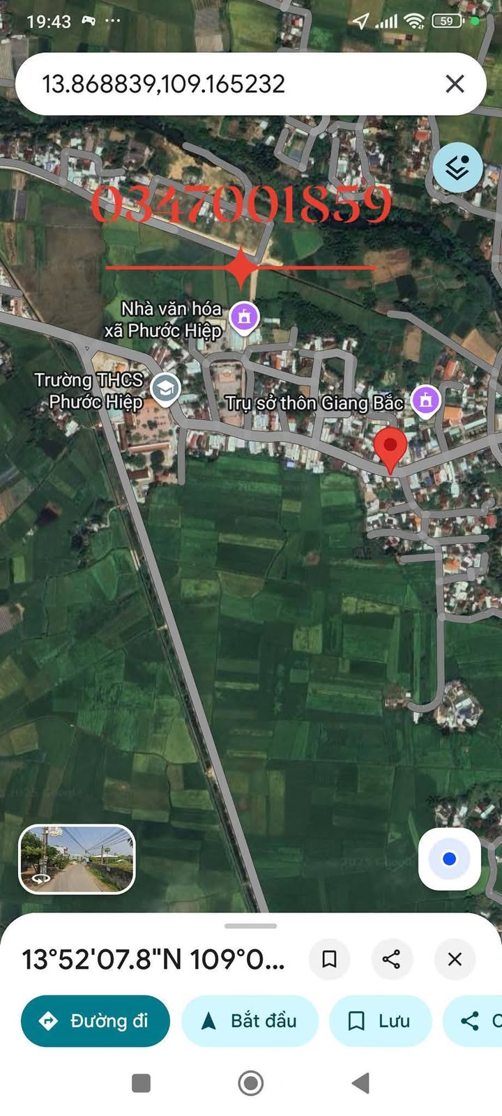 Đất mặt tiền đường nhựa xã Tuy Phước Bắc 144m² giá 1.2 tỷ - Tiện ích đầy đủ gần kề!