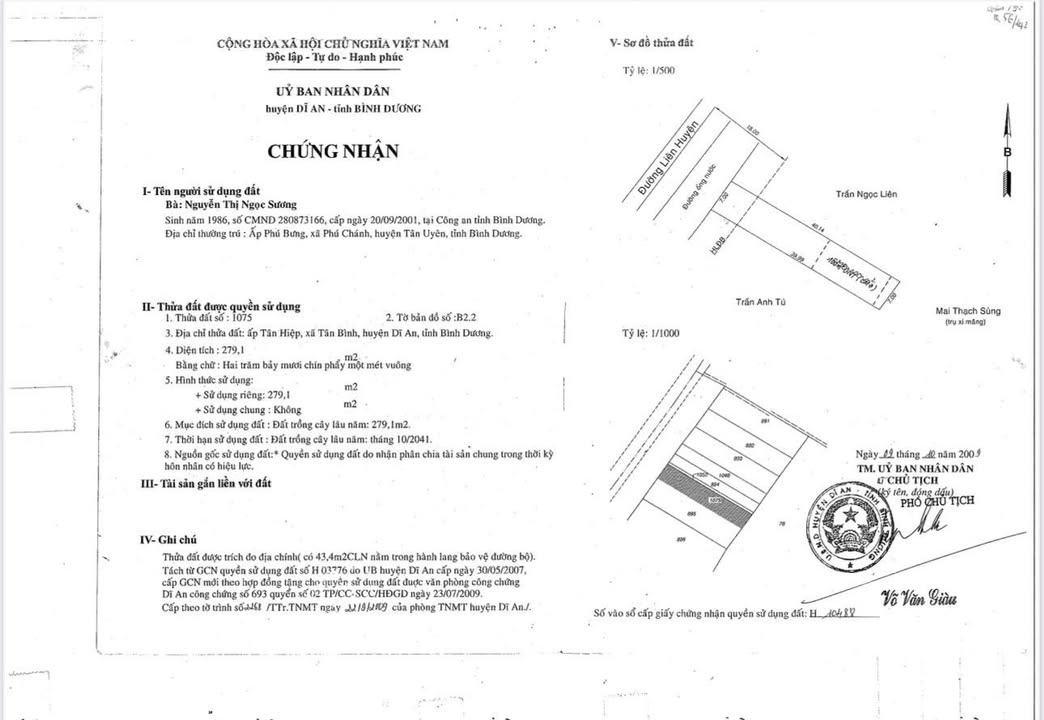 Biệt thự mặt tiền Liên Huyện Tân Bình Dĩ An 240m² giá 11 tỷ - Đầu tư sinh lời cao!