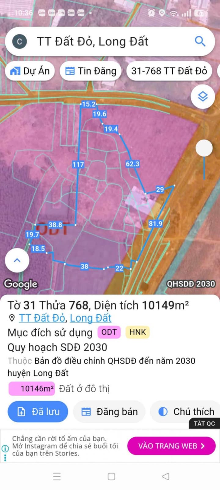 Đất thổ cư mặt đường Phạm Hùng, Thị Trấn Đất Đỏ, 10.149m² - Giá chỉ 20.54 tỷ!