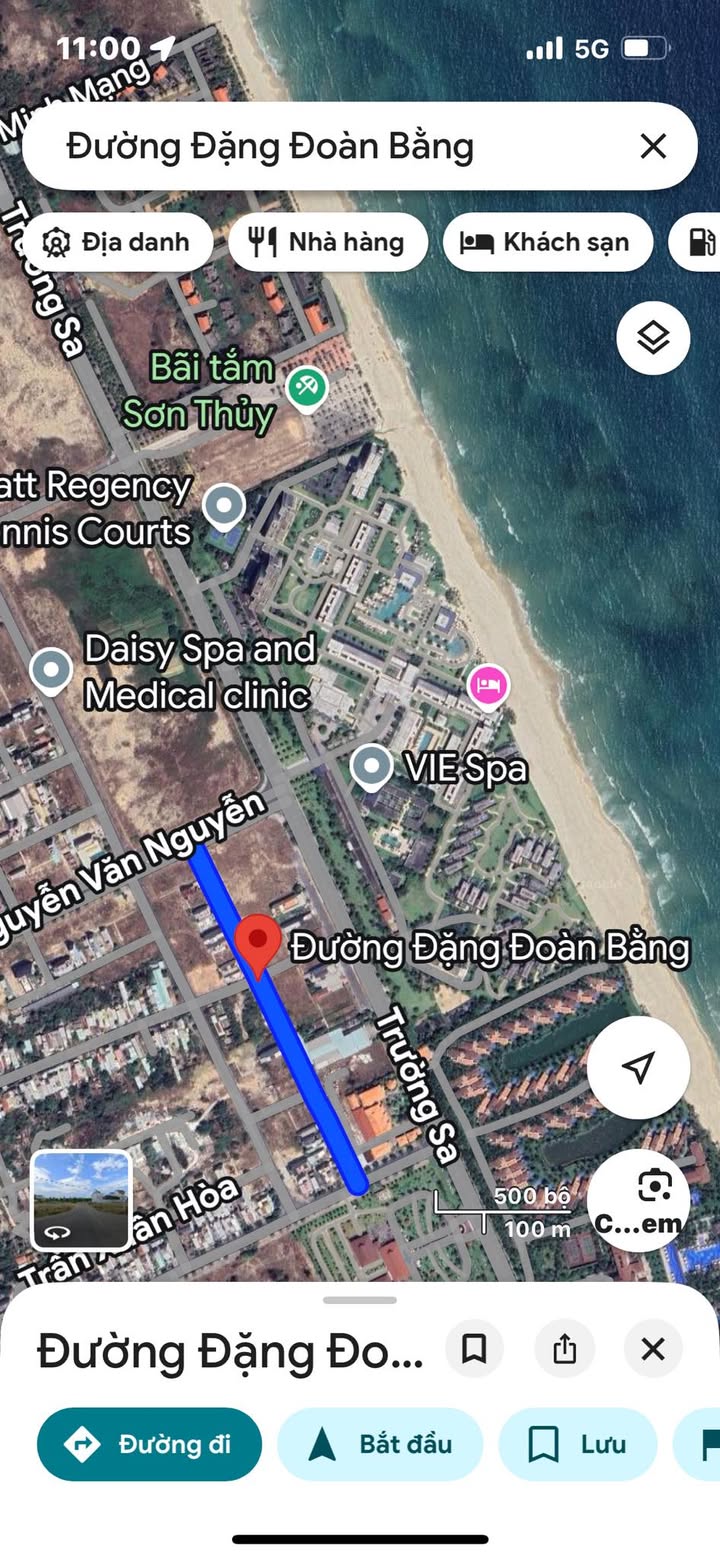 Lô đất biển Đặng Đoạn Bằng Đà Nẵng 137,5m² giá 7,9 tỷ - Cơ hội đầu tư tuyệt vời!