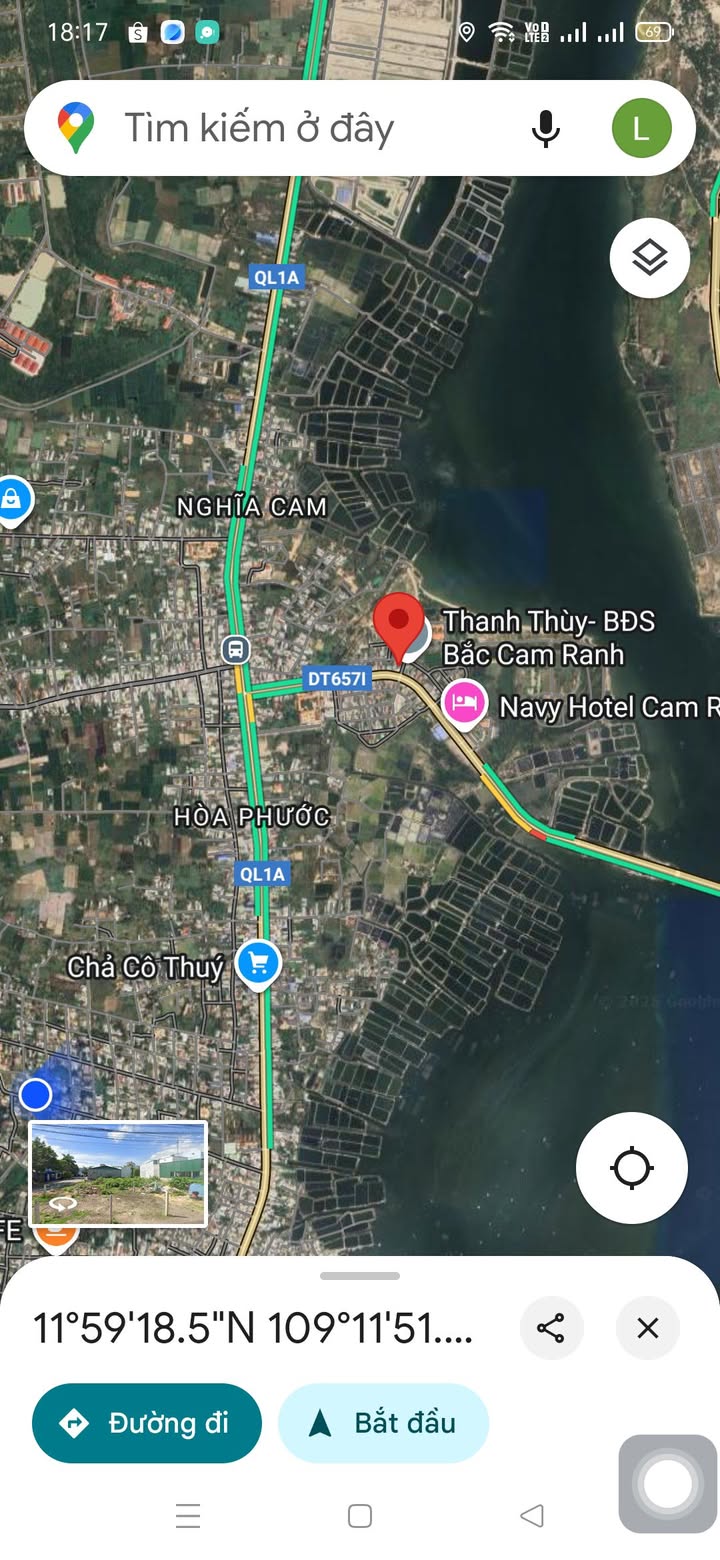 Đất nền Cam Nghĩa 112m² giá 4 tỷ - Vị trí đắc địa gần Nguyễn Chí Thanh!