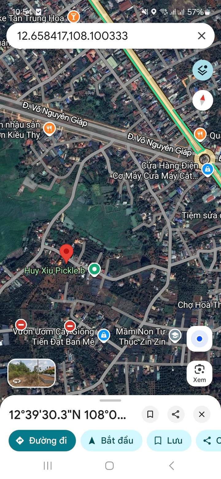 Đất Hòa Thắng Buôn Ma Thuột 146.79m² giá 1.25 tỷ - Tiềm năng đầu tư lớn!