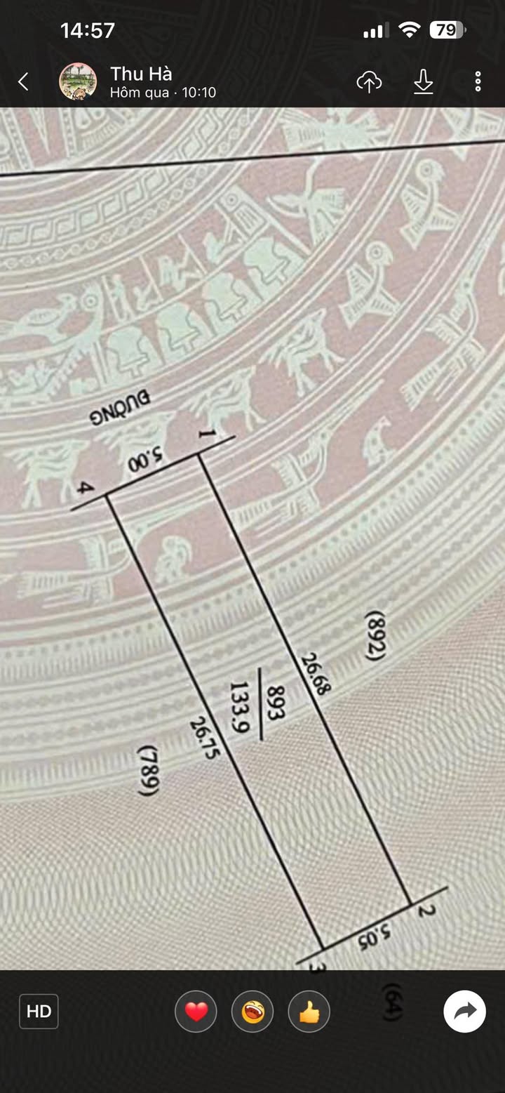 Đất nền ngõ 3 Hồ Tông Thốc 133.9m² giá 4.5 tỷ - Đường rộng 8m, gần hồ