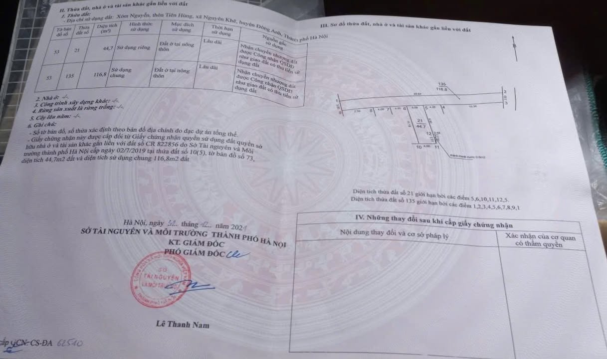 Đất nền Nguyên Khê 44,7m² giá 3 tỷ - Ô tô đỗ cửa, vị trí đắc địa!