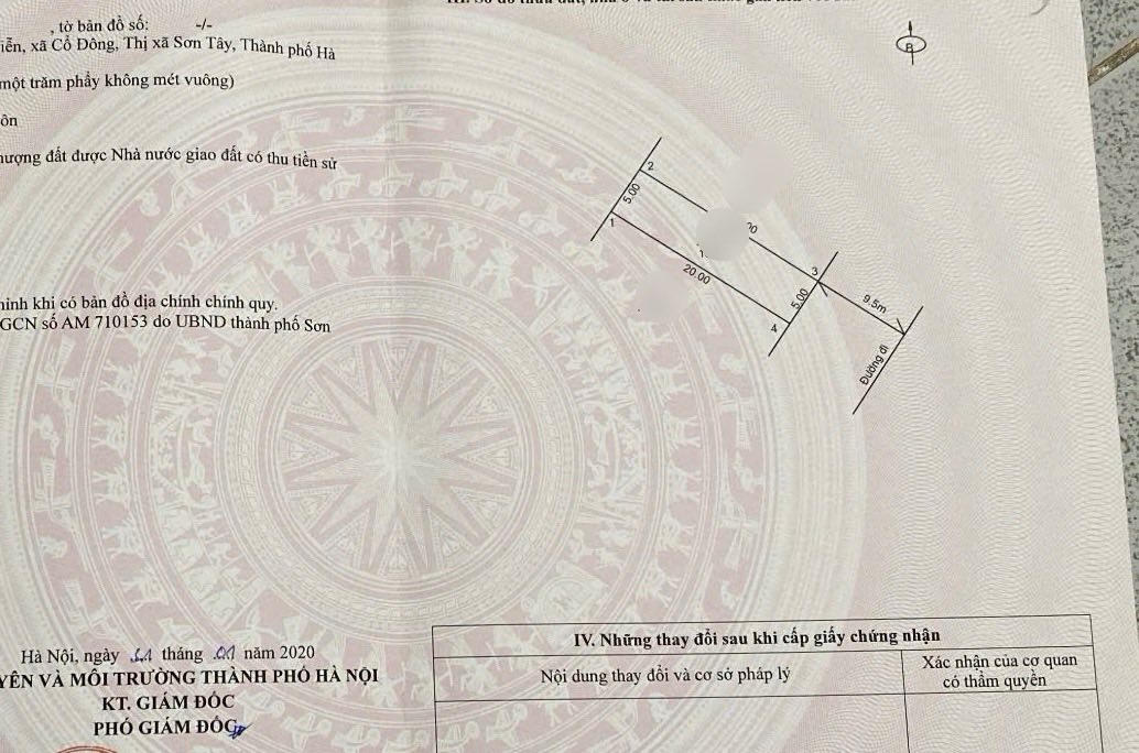 Đất nền Cổ Đông 100m² giá 3 tỷ - Sổ đỏ chính chủ, mặt tiền rộng
