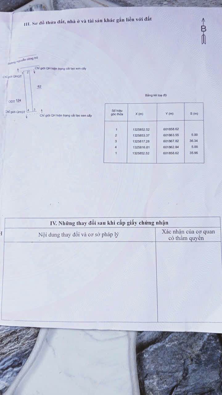 Đất nền Cam Ranh 180m² giá 2.2 tỷ - Mặt tiền Nguyễn Công Trứ, gần chợ Mỹ Ca