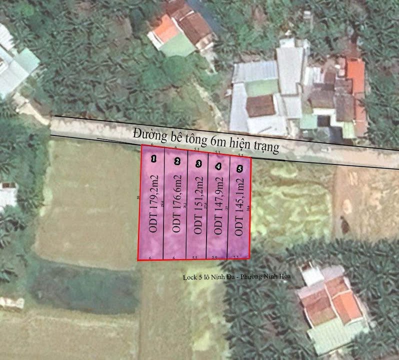 Đất Ninh Đa, Ninh Hòa 145m² giá 798 triệu - Tiềm năng tăng giá cực cao!