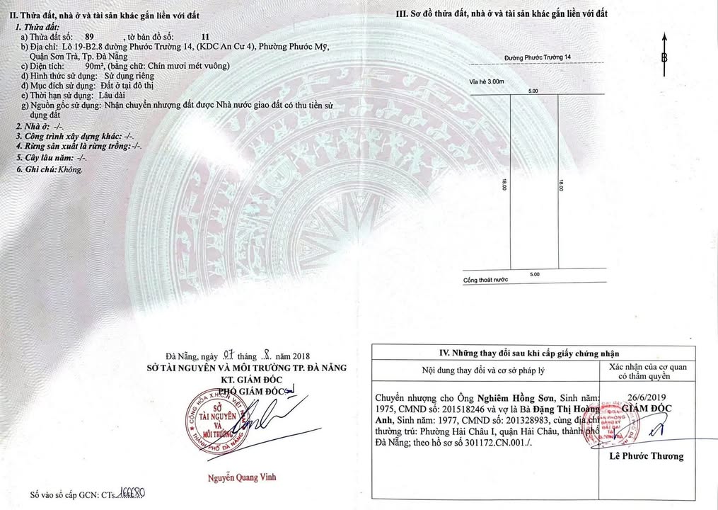 Đất nền Phước Trường Sơn Trà 90m² giá 13.5 tỷ - Đầu tư sinh lời ngay!