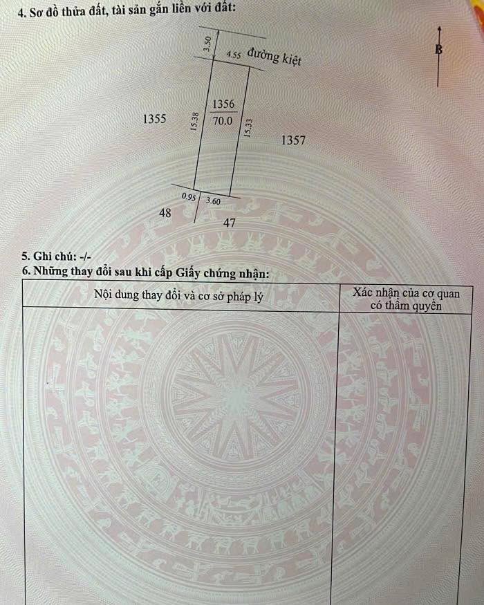 Đất nền Kiệt Hoàng Quốc Việt, TP Huế 70m² - Cơ hội đầu tư sinh lời tại trung tâm!