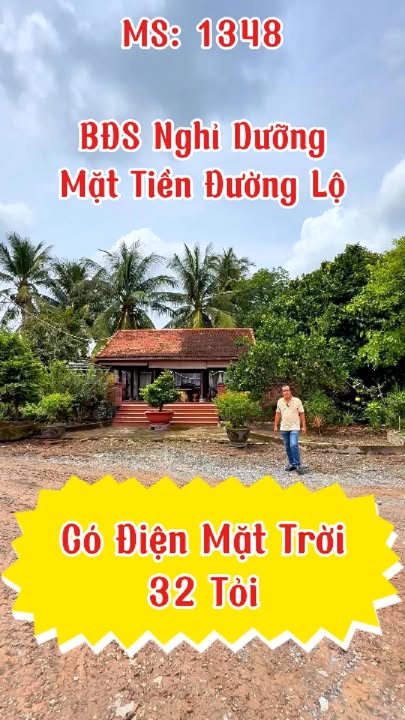 Khu Nghỉ Dưỡng Farm 2 Mặt Tiền Tây Ninh 5178m² giá 32 tỷ - Đầu tư sinh lời lý tưởng!