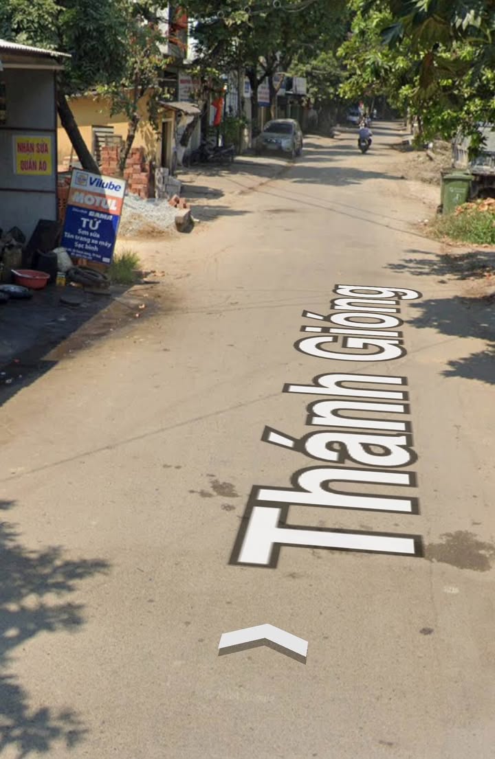 Nhà 3 tầng mặt tiền Thánh Gióng - Tây Lộc 80m² giá 3.7 tỷ - Ô tô tránh thoải mái!