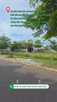 Đất nền mặt tiền kinh doanh đường Nguyễn Sinh Sắc 100m² giá 1.9 tỷ - Sổ hồng chính chủ!