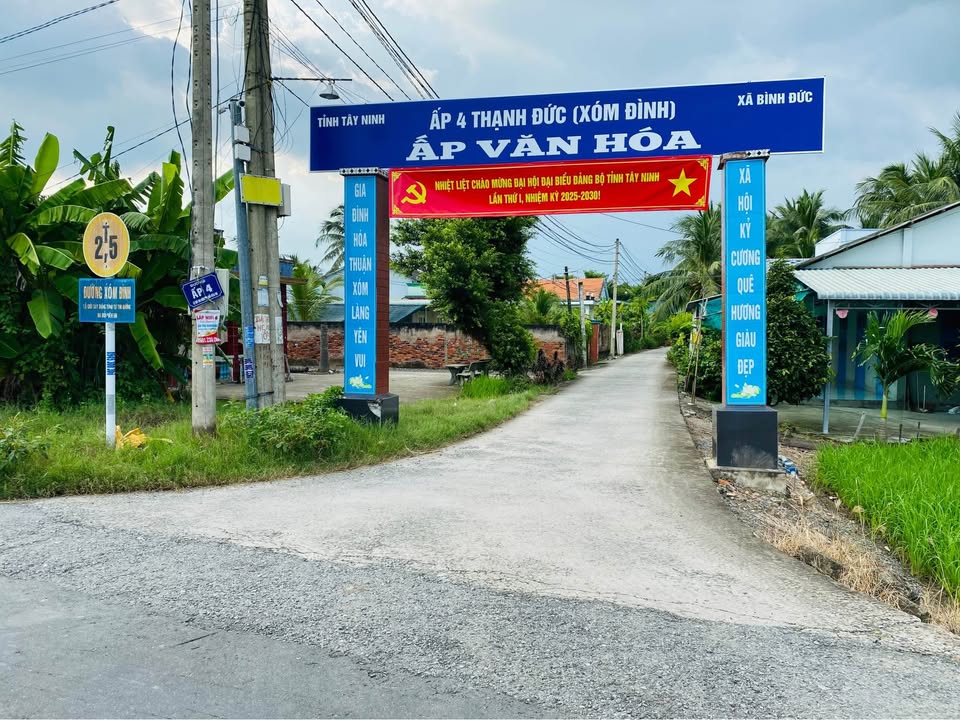 Nhà mặt tiền xã Thạnh Đức, Bến Lức 125m² giá 880 triệu - Ô tô vào tận cửa!