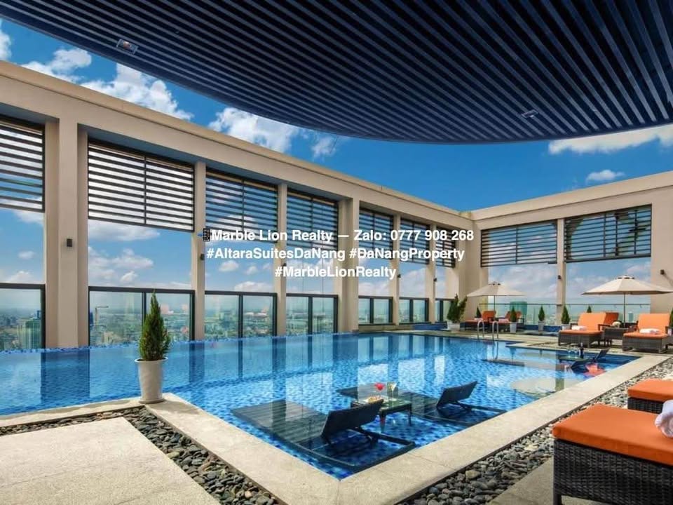 Căn hộ 2 phòng ngủ Altara Suites Đà Nẵng 80m² giá 30 triệu - View biển tuyệt đẹp!