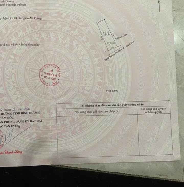 Đất Tân Định Bắc Tân Uyên 161m² giá 800 triệu - Cơ hội đầu tư tuyệt vời!