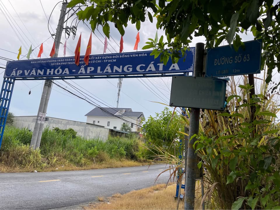 Đất nền Tân Phú Trung Củ Chi 360m² giá 5.5 tỷ - Cơ hội đầu tư sinh lời!