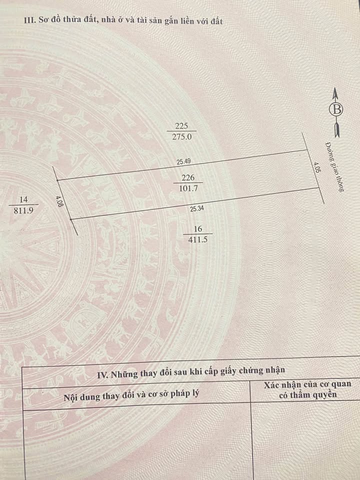 Đất nền Nhị Châu 102m² giá 1.831 tỷ - Lô đất tuyệt đẹp không lỗi nhỏ!