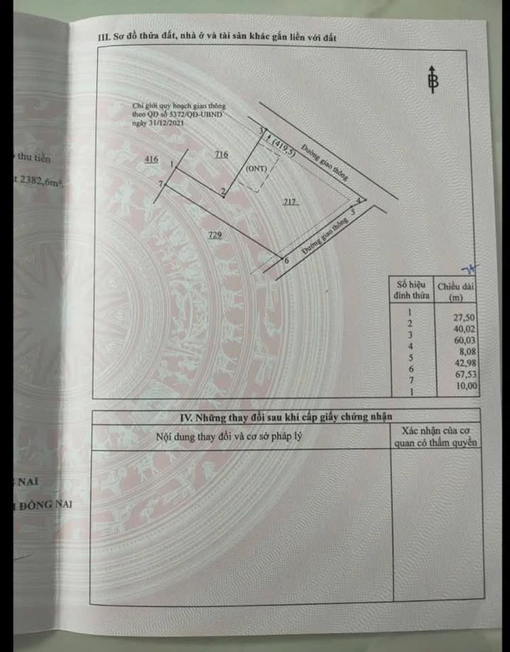 Đất 2 mặt tiền tại xã Phú Lâm, Đồng Nai 9720m² giá 3.5 tỷ - Cơ hội đầu tư tuyệt vời!