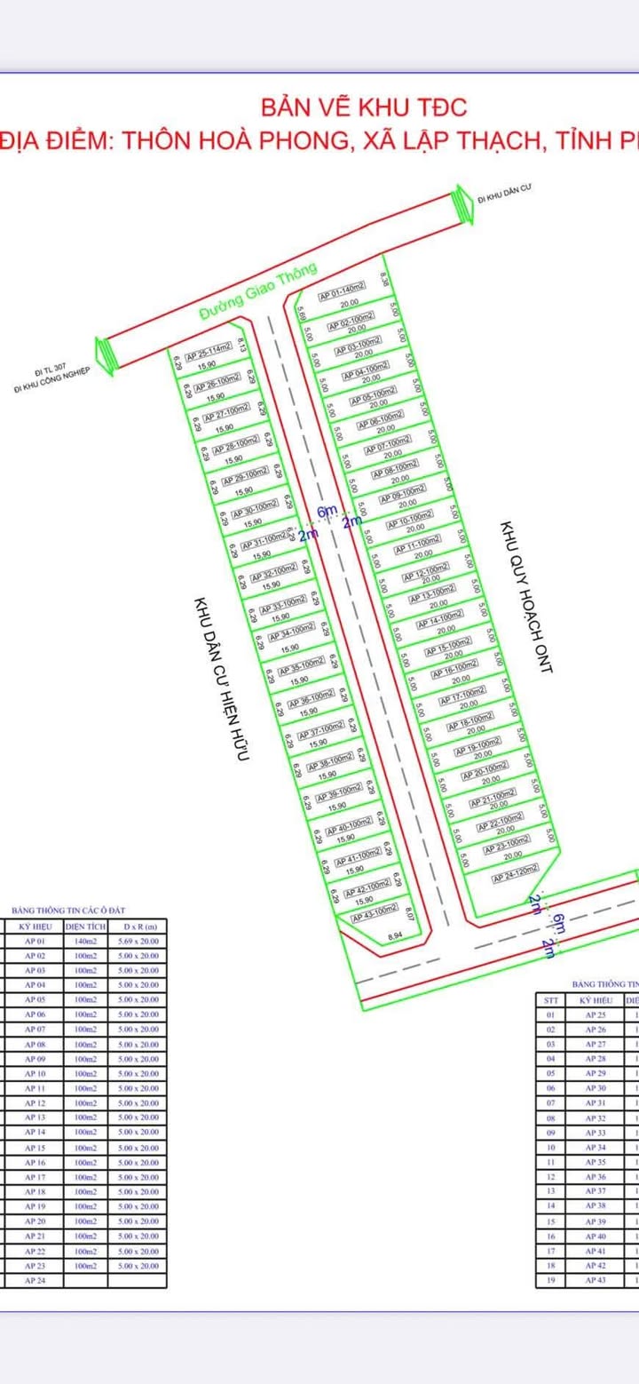 Đất nền chính chủ Xuân Hòa, Lập Thạch 100m² giá 700 triệu - Đầu tư sinh lời cao!