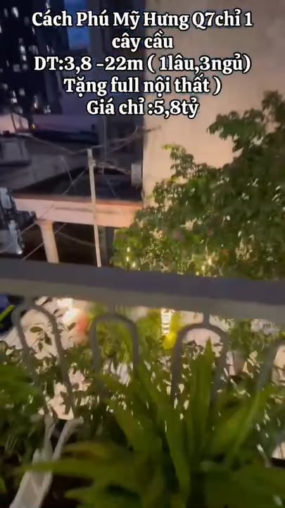 Nhà hẻm số 8, Phú Thuận, Quận 7 - Diện tích 100m² giá 5.8 tỷ - Sổ hồng chính chủ!