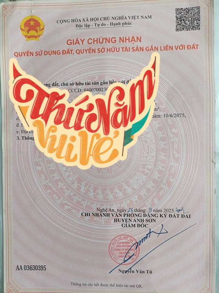 Đất mặt tiền Quốc lộ 7, xã Lĩnh Sơn, diện tích 1080m² - Cơ hội đầu tư sinh lời!