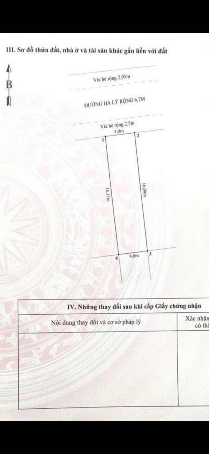 Đất mặt đường Hạ Lý, 60m² giá 72 tỷ - Vị trí đẹp, phong thủy tốt!