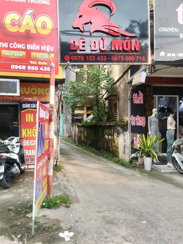 Đất mặt tiền 9.7m, 97m² tại Phố Gạch, Phúc Thọ - Sổ đỏ chính chủ