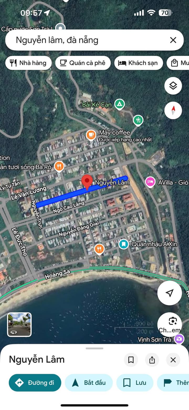 Đất nền mặt tiền Nguyễn Lâm, Sơn Trà 100m² giá 8 tỷ - Cơ hội đầu tư tuyệt vời!