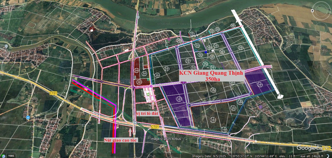 Đất đấu giá Thiệu Quang 100m² giá 1.5 tỷ - Vị trí đắc địa sát KCN Giang Quang Thịnh!