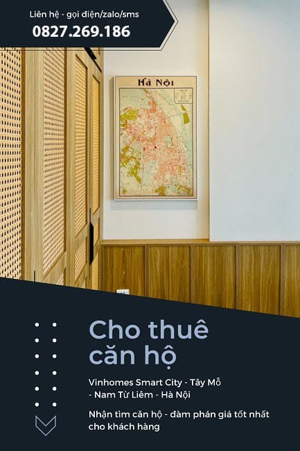 Căn hộ cho thuê Vinhomes Smart City, Tây Mỗ, Nam Từ Liêm - Giá chỉ từ 5.5 triệu/tháng!