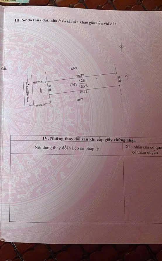 Đất đấu giá Ngọc Thiện Tân Yên 133m² giá 1.2 tỷ - Cơ hội đầu tư tuyệt vời!