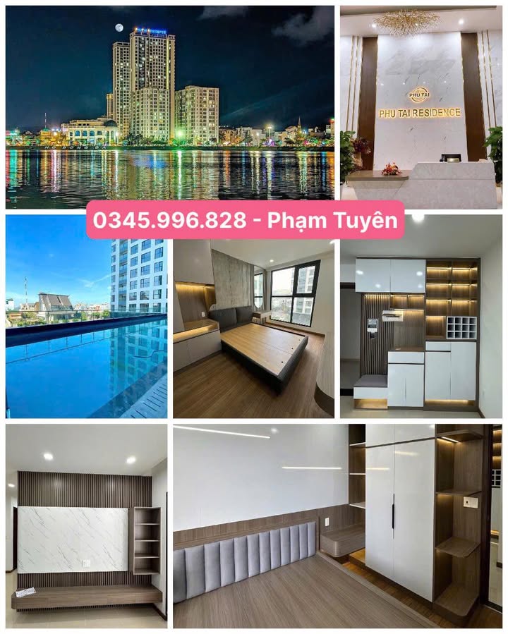 Căn hộ Phú Tài Residence Quy Nhơn 52m² giá 1.6 tỷ - Sổ hồng lâu dài!