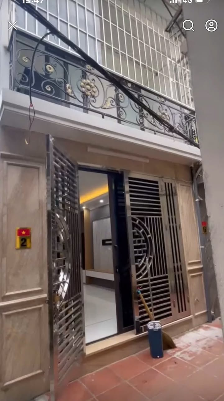 Nhà cho thuê nguyên căn ngõ 196 Lĩnh Nam, Hoàng Mai 30m² - Nội thất đầy đủ, giá chỉ 8 triệu!