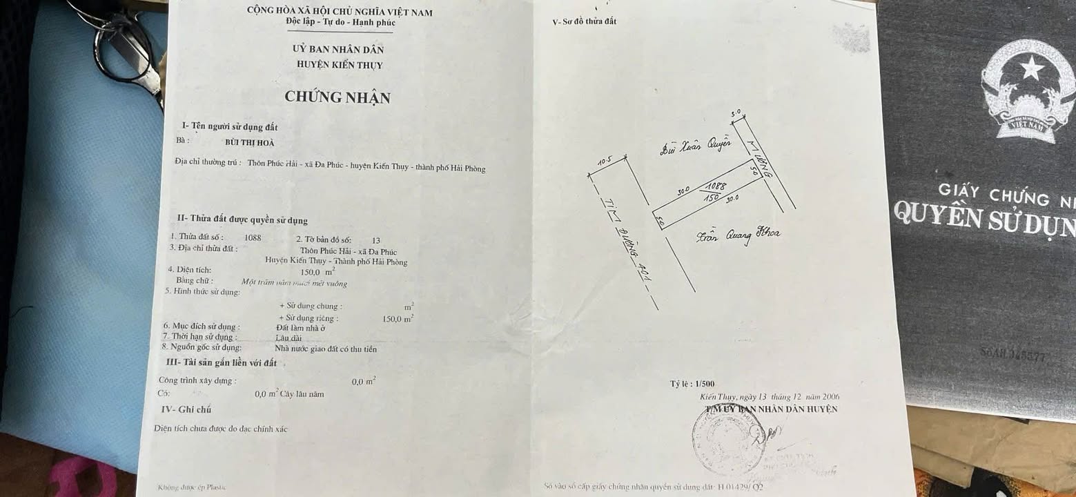 Nhà mặt đường 361 Đa Phúc, Dương Kinh 150m² giá 5 tỷ - Đầu tư sinh lời ngay!