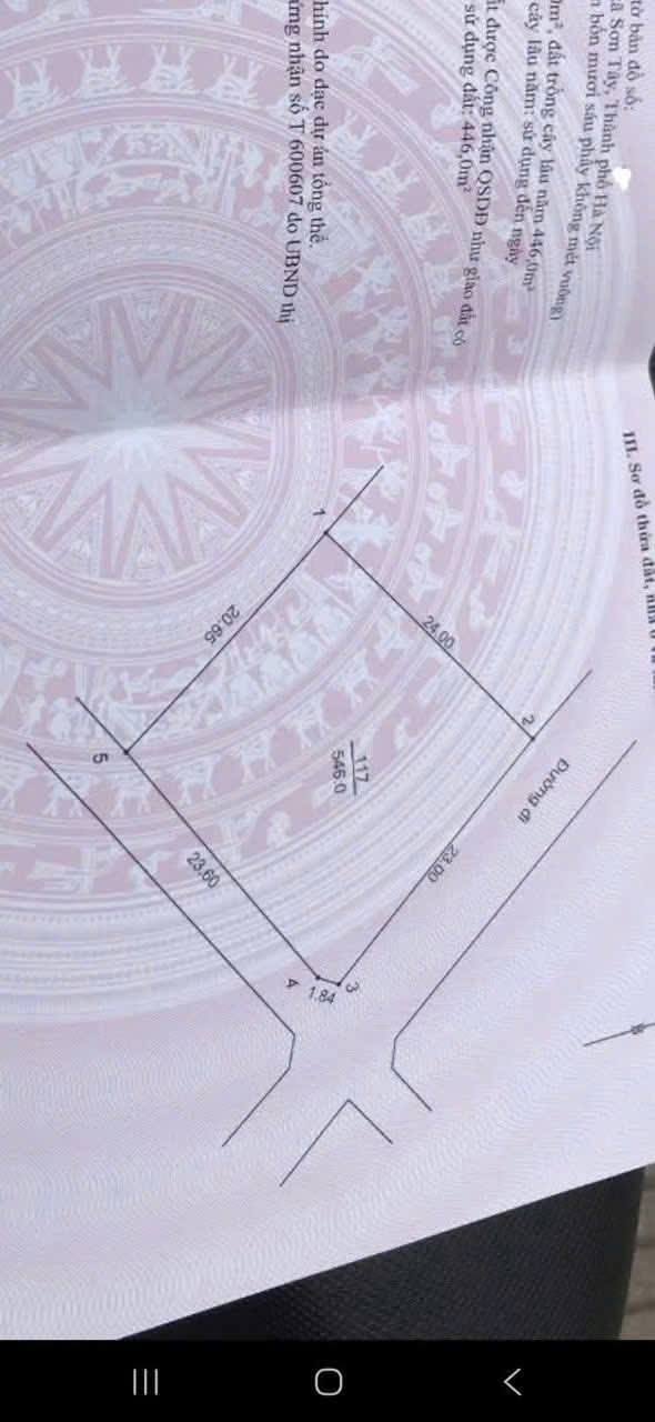 Đất nền Nghĩa Sơn, Sơn Tây 546m² giá chỉ 1.74 tỷ - Lô góc 2 mặt tiền cực đẹp!