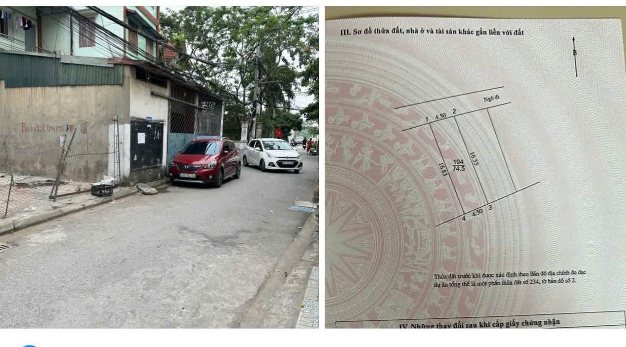 Đất đẹp ngõ 83 Phúc Lợi Long Biên 74m² giá 11.9 tỷ - Đầu tư sinh lời ngay!