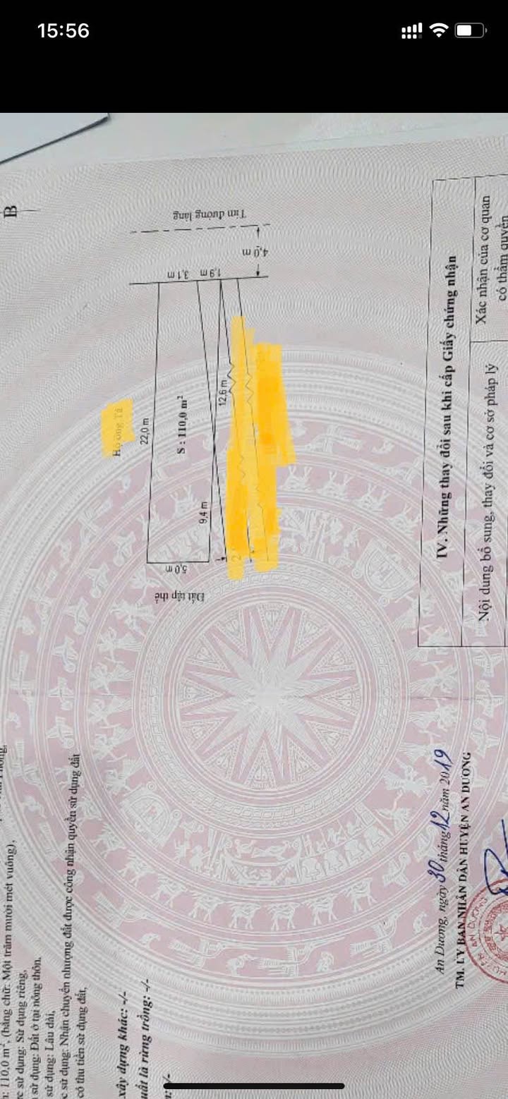 Đất mặt đường Máng Nước, An Dương 216m² - Kinh doanh tốt, giá chỉ 8.085 tỷ!